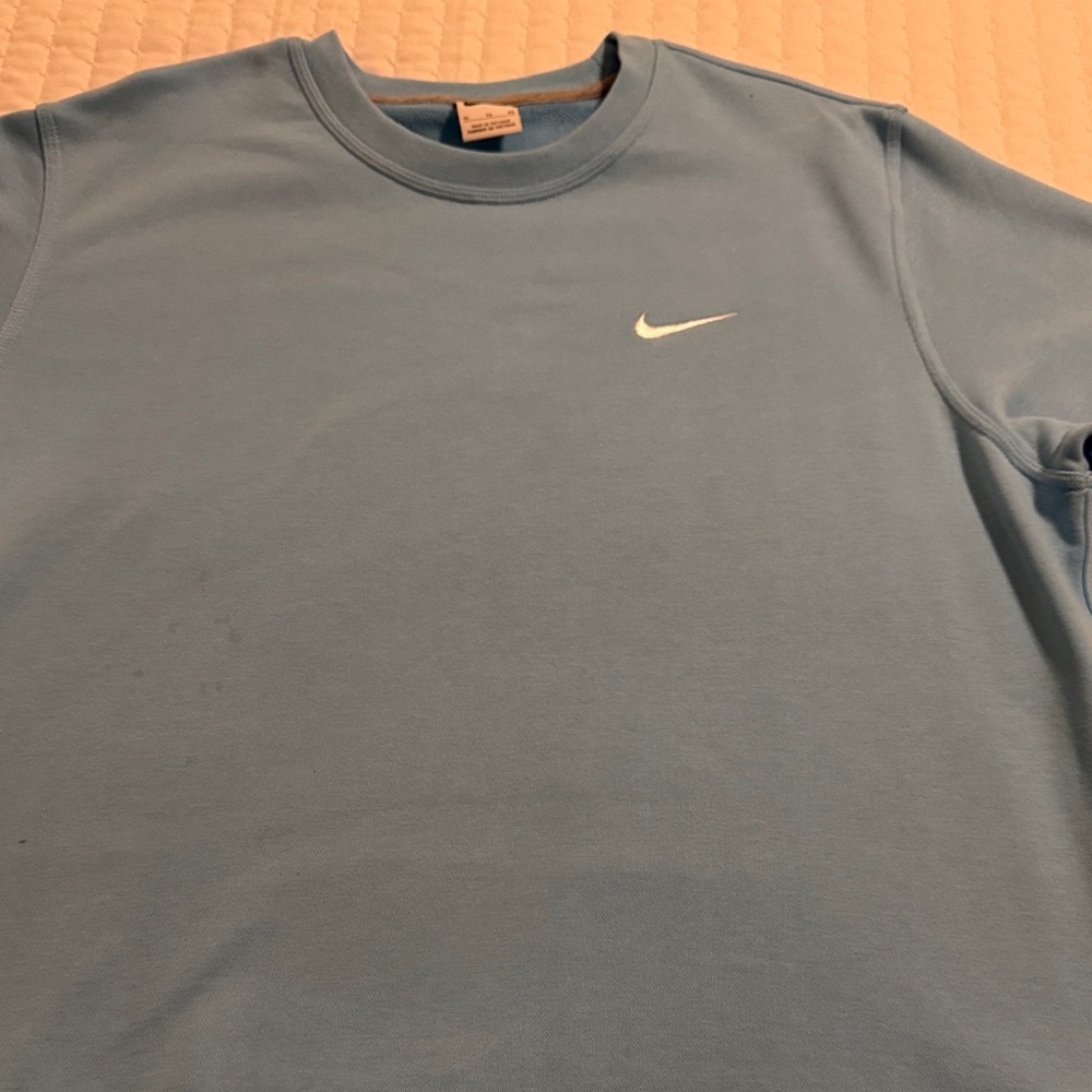 Nike Men's Light Blue Sweatshirt
